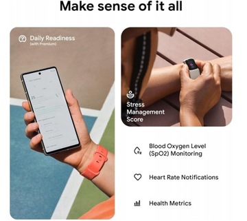 Фитнес Fitbit Charge 6 с приложениями Google, пульс на тренажерах