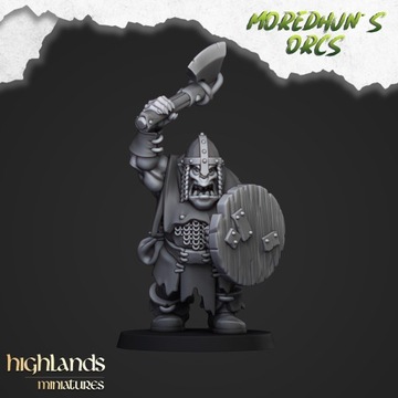 Orc Warriors with Hand Weapons - x5 WHFB Fantasy Battle Old World