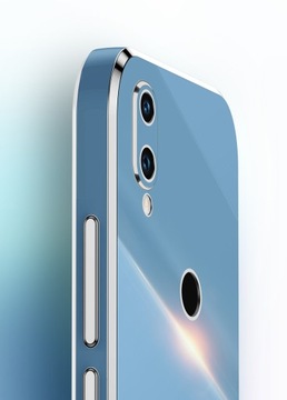 ГЛАМУРНЫЙ ЧЕХОЛ ДЛЯ HUAWEI P SMART 2019 СИЛИКОНОВОЕ СТЕКЛО