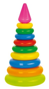 UKŁADANKA PIRAMIDA LOGICZNA 30 CM