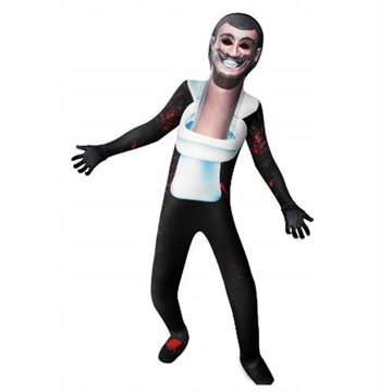 Skibidi Toaleta TITAN TV MAN COSPLAY STRÓJ 110-190