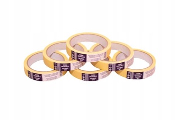 ЛЕНТА МАСКИРНАЯ БУМАЖНАЯ ЖЕЛТАЯ 19мм 25м 30/25