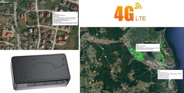 LOKALIZATOR GPS 4G Z WBUDOWANYM MAGNESEM - 30 DNI