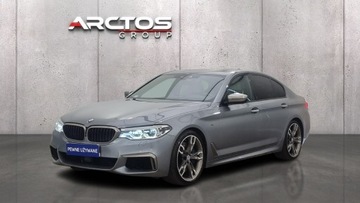 BMW Seria 5 G30-G31 Limuzyna 550i 462KM 2017 BMW M550i Xdrive krajowy MAX opcja, bezwypadkowy