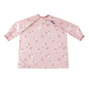 Водонепроницаемый нагрудник с длинными рукавами ECO BiBADO BLW Curious Cottontails