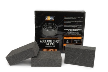 APLIKATOR gąbka do OPON ADBL One SHOT Tire PAD 10szt Zestaw