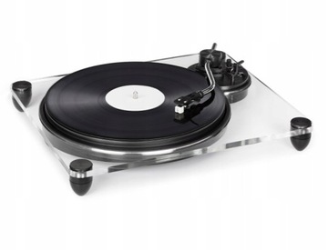 Pureness Gramofon z wkładką magnetyczną, obudowa z przezroczystego akrylu