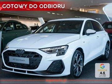 Audi A3 8Y Sportback Facelifting 1.5 35 TFSI 150KM 2025 AUDI A3 35 TFSI S Line Sportback Hatchback 1.5 (150KM) 2025