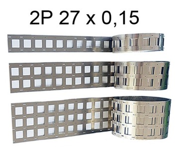 Лента никелированная для сварочных ячеек 2П 27х0,15 1м