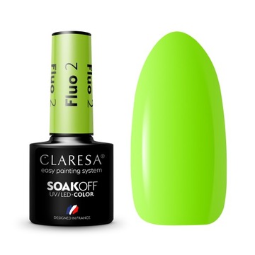 Лак для ногтей CLARESA HIT FLUO NEON №2
