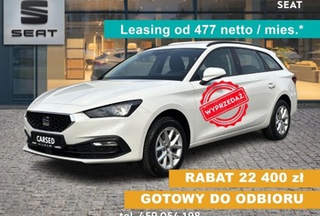 Seat Leon IV Sportstourer 1.5 eTSI (MHEV) 150KM 2025 Seat Leon 1.5 eTSI 150 KM 7-biegowa automatyczna D
