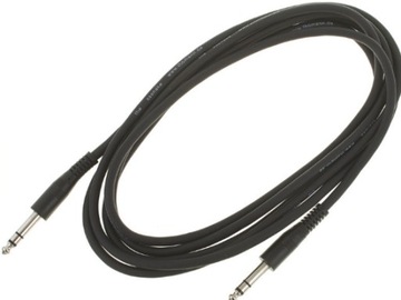 Kabel przewód sygnałowy Jack - Jack 6,3 mm 3 m
