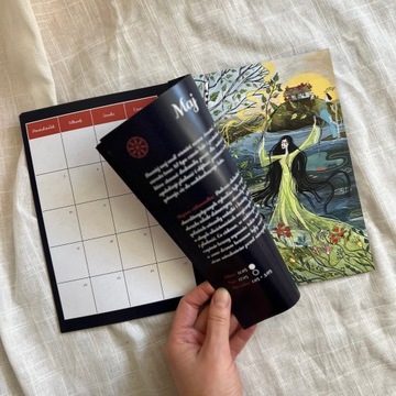 Книга «Славянский круг года» + Блокнот-планировщик на 2025 год — набор