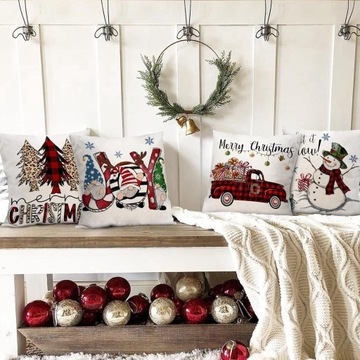 Рождественский набор украшений для наволочек