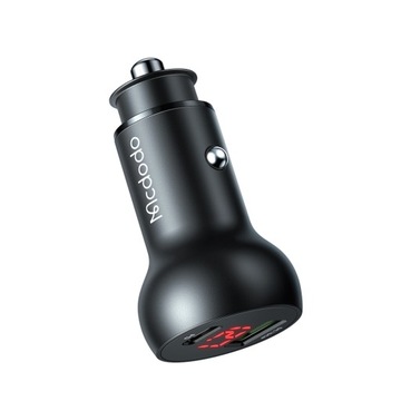 MCDODO CC-7030 USB-C АВТОМОБИЛЬНОЕ ЗАРЯДНОЕ УСТРОЙСТВО С СВЕТОДИОДОМ 45 Вт