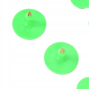 100 шт. Серьги-пусеты для сельскохозяйственных животных.