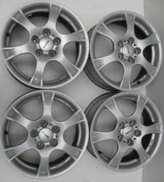 4× DISK HLINÍK RIAL 6.5" X 16" 5X115