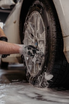 РАБОТА Чистящая перчатка для мытья колесных дисков Hurricane Wheel Mitt