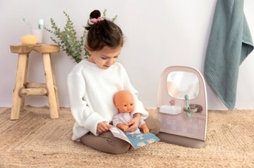 Smoby Baby Nurse Doll Набор для унитаза и умывальника