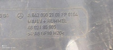 A6420902101 POUZDRO FILTRU VZDUCHU 100 2013 MERCEDES-BENZ E (W212)