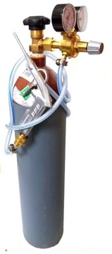 ГЕЛОВЫЙ БАЛЛОН 6,7 Л С ГЕЛИЕМ ДЛЯ ШАРОВ ГЕЛИЙ ГЕЛИЕВЫЙ ГАЗ ШЛАНГ РЕДУКТОРА ГАЗА AR/CO2