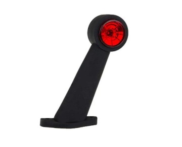 LAMPA OBRYSOWA LED BIAŁO-CZERWONA TYLNA