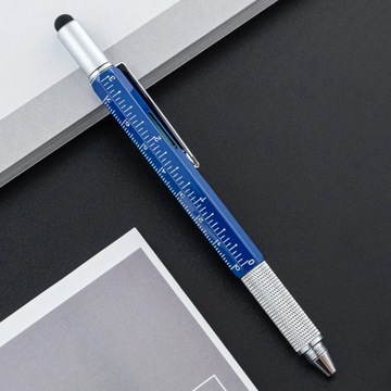 SIX IN ONE Multifunction Functions Screwdriver Luxury Metal Ballpoint