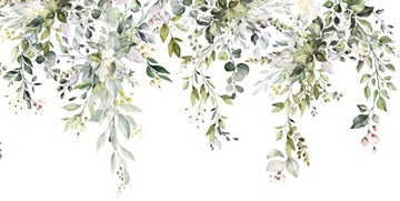 ФОТОБОИ 3D РАСТЕНИЯ ЛИСТЬЯ для гостиной на заказ.