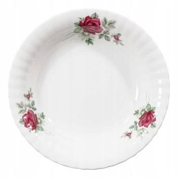 CHODZIEŻ IWONA B826 TALERZ GŁĘBOKI 22,5 CM RÓŻA