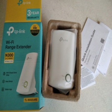 МОЩНЫЙ УСИЛИТЕЛЬ СИГНАЛА WIFI TP-Link УЛУЧШЕННЫЙ ДЕЙСТВИЕ 300 Мбит/с ДОМАШНИЙ ОФИС
