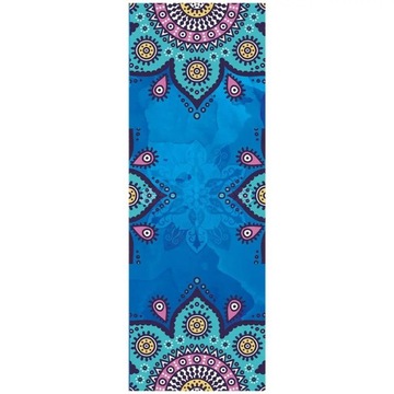 Non-Slip Yoga Towel Microfiber Yoga Mat Towel With Grip Dots Sweat