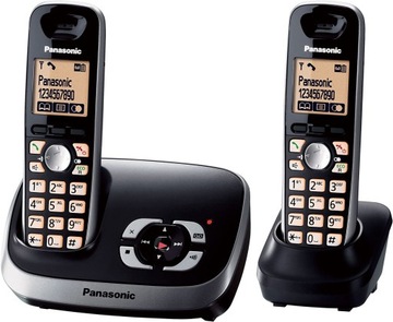 KX-Tg6522Gb Duo Telefon Bezprzewodowy z Automatyc