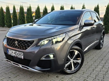 Peugeot 3008 II Crossover 2.0 BlueHDi 180KM 2018 Peugeot 3008 GT-Line, Full Led, Blis, Kamera, el.
