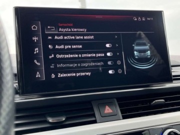 Audi A4 B9 Limousine Facelifting 2.0 40 TFSI 204KM 2022 Audi A4 Limousine VAT23 Tempomat ACC Matrix Czarna podsufitka Ambiente, zdjęcie 28
