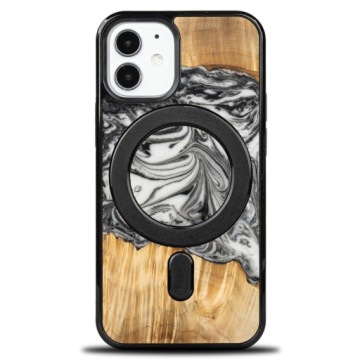 Pouzdro Bewood Unique pro iPhone 12 Mini 4 živly Země s MagSafe