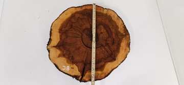 Ломтик яблока 42х40см, дерево для стола из смолы