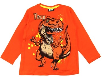 BLUZECZKA T-REX DINOZAUR BLUZKA CHŁOPAK 80/86 R37