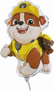 Balon Foliowy Psi Patrol Rubble 35 cm Urodziny