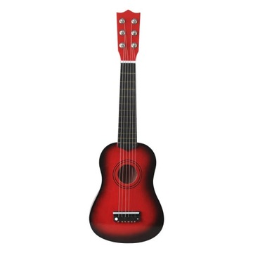 21 Cal Basswood Ukulele 6 strun małe gitara akustyczna instrumenty muzyczne