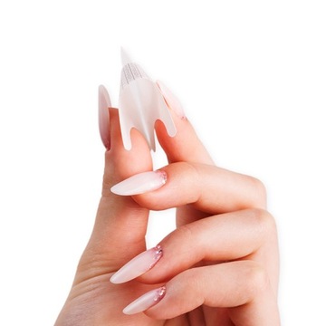 ФОРМЫ-ШАБЛОНЫ ДЛЯ НАРАЩИВАНИЯ НОГТЕЙ Mistero Milano 400 шт.