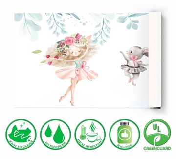 Защитный коврик для стола 90x45 Ballerina