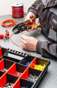 ОБЖИМНЫЕ ЩИПЦЫ ДЛЯ ПУЛЕВЫХ КЛЕММ 0,5–16 ММ2 (22–6 AWG) NEO Tools