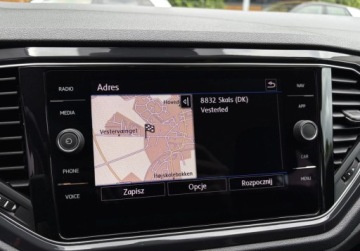 Volkswagen T-Roc I SUV 1.5 TSI ACT 150KM 2019 Volkswagen T-Roc 1.5TSI 150KM bezwypadkowy DSG VIRTUAL FULL LED KAMERA, zdjęcie 18