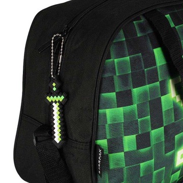 СПОРТИВНАЯ СУМКА ДЛЯ БАССЕЙНА ДЛЯ МАЛЬЧИКА PIXELE 3D MINECRAFT PLAYER