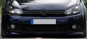 MASKA MŘÍŽKA PŘEDNÍ ČERNÁ LESK VW GOLF VI MK6