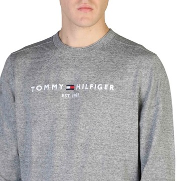 Sweter Tommy Hilfiger MW0MW27765_ZN2 Szary