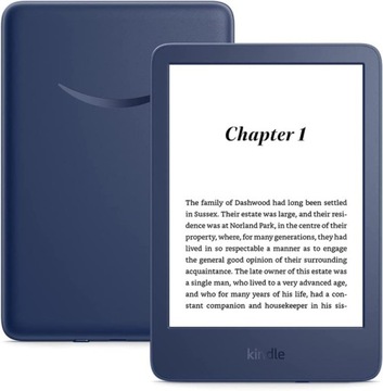 AMAZON KINDLE 11 РИДЕР БЕЗ РЕКЛАМЫ 16 ГБ СИНИЙ + ДОПОЛНЕНИЯ + ЧЕХОЛ