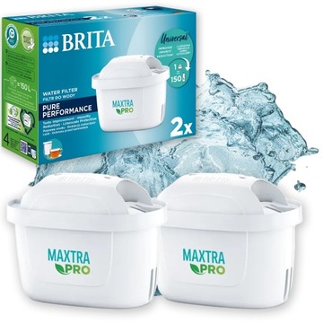 Filtr wkład do wody filtrujący Brita Maxtra Pro Pure Performance 2 szt.