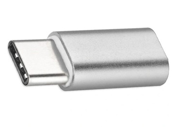 МИНИ-АДАПТЕР MICRO USB — USB C TYPE-C ПРОВОДНОЙ АДАПТЕР ЦЕЛЬНЫЙ МЕТАЛЛ