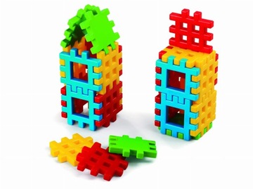 KLOCKI konstrukcyjne WAFLE 24el MARIOINEX